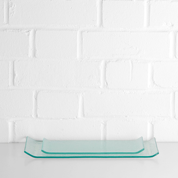 Glass Serving Platter Hire