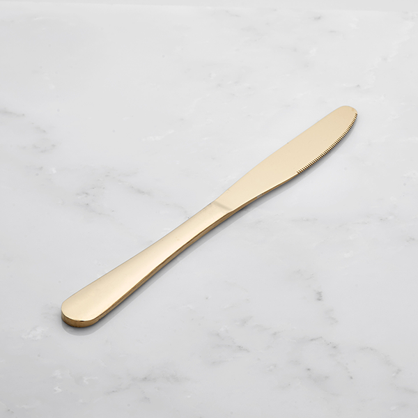 Gold Table Knife Hire