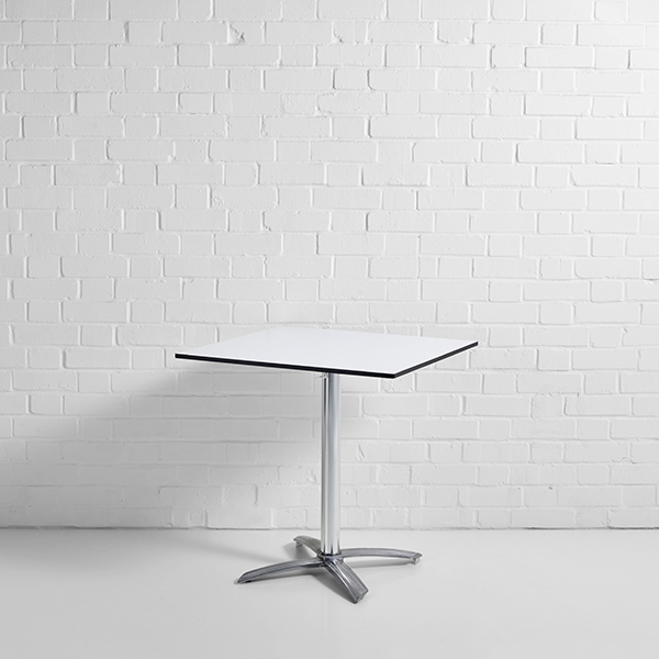 White Square Low Table